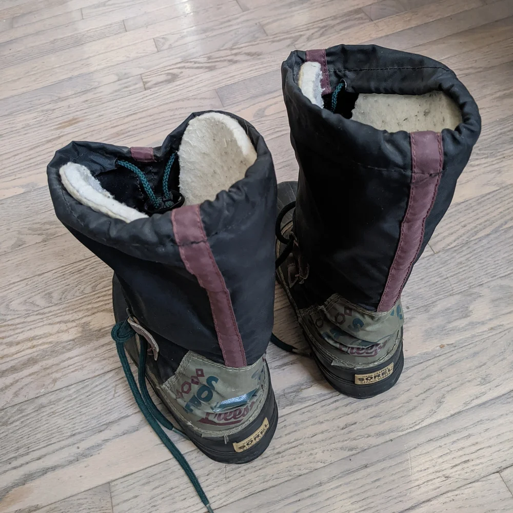 Sorel Handcrafted Tall Snow Winter Boots, Women's 8 - Picture 2 of 8